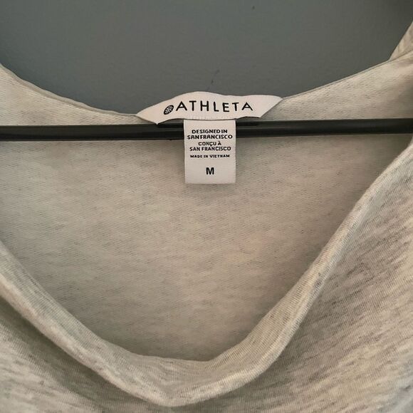 NWOT Athleta Purana Wrap Sweatshirt - Picture 7 of 11